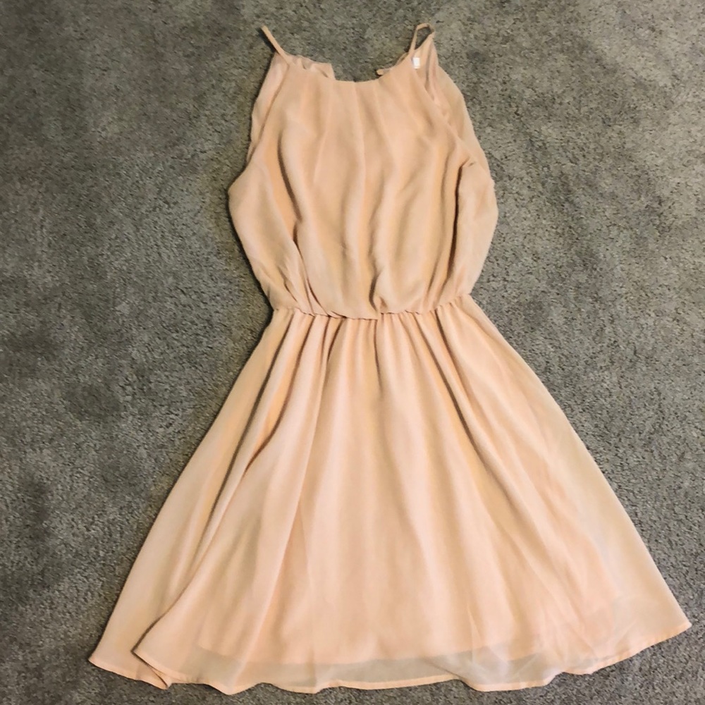Lush pink dress